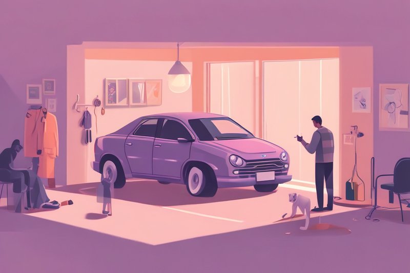 Ilustración: el deducible se paga de tu bolsa, reparación del auto