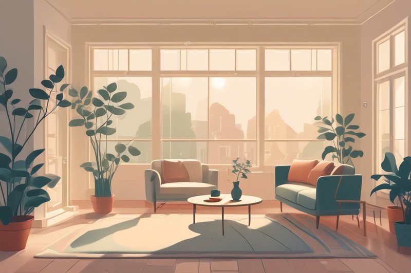 Ilustración pastel: Proteger a la familia como único sostén