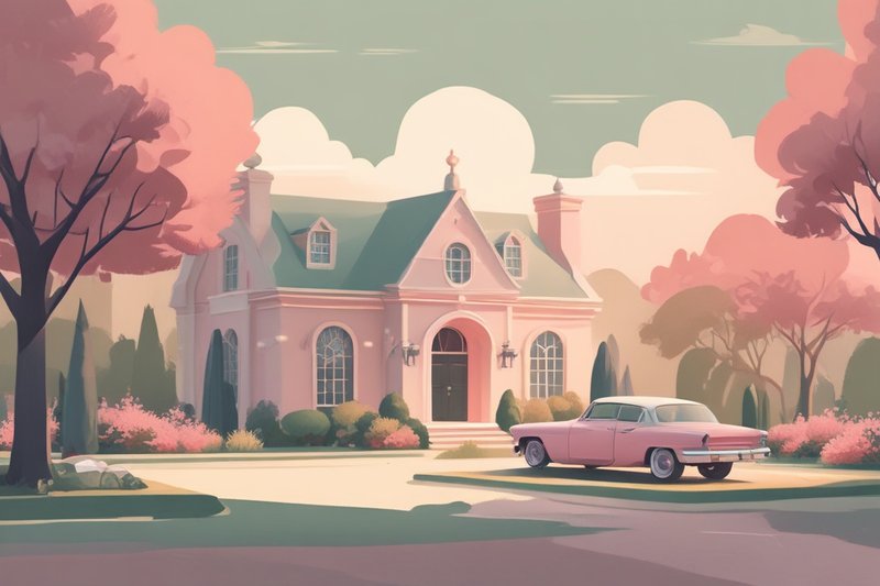 Escudo sobre casa y familia